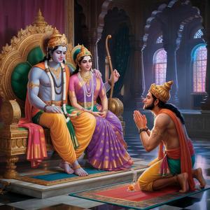 राम-सिया संग हनुमान