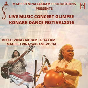 Live Music Glimpse Konark Dance Festival 2016 (Live) [feat. Vikku Vinayakram]
