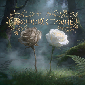 霧の中に咲く二つの花