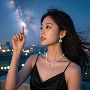 你像星辰闪耀神秘又迷离