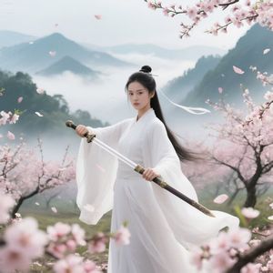 剑穗挑月光