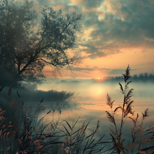 Walk in Light (by a Forest Stream)