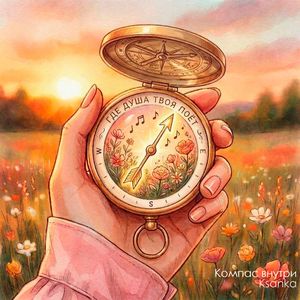 Компас внутри