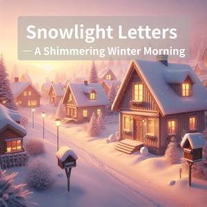 Snowlight Letters — A Shimmering Winter Morning