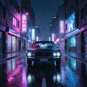 深夜の残光