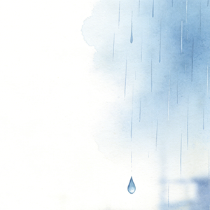 眼泪是雨 一点一滴（模糊了我的过去）