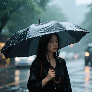 错过时刚好下雨