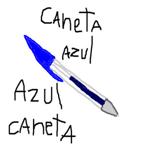 Caneta Azul