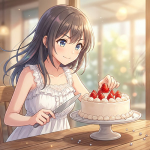 ショートケーキの王冠
