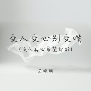 交人交心别交嘴(没人真心希望你好)