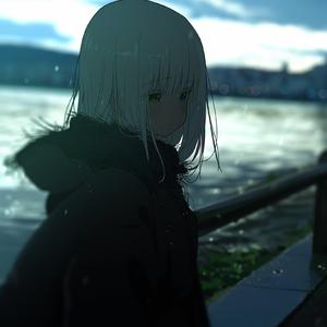 “雪也在陪着我漫无目的地漂泊”