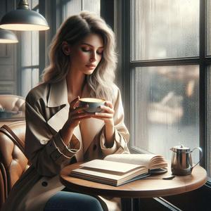 雨音に溶けるボサノバ読書時間