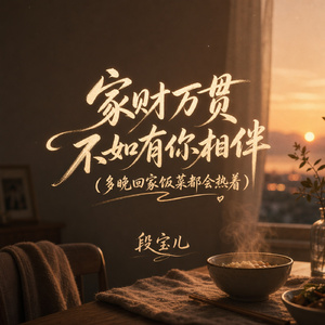 家财万贯不如有你相伴(多晚回家饭菜都会热着)