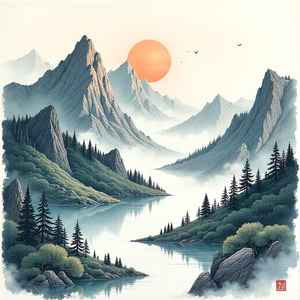 《筆墨千年》 by Gin鯨魚🐳