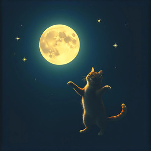 月夜の猫ワルツ