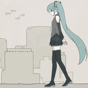 歩いていたんだ。 (feat. 初音ミク)