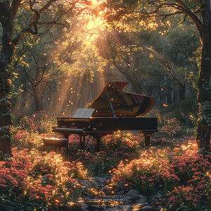 Expedición Melódica Calmante Del Piano