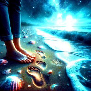 砂に消えたメッセージ