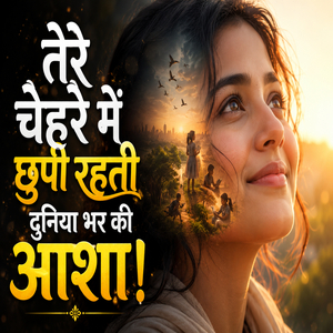 तेरे चेहरे में छुपी रहती दुनिया भर की आशा