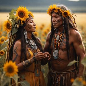 The Sunflower People Song in Solflorian Language | Native Music