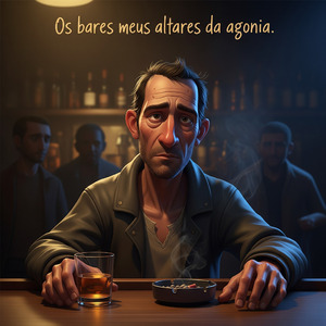 Os bares meus altares da agonia