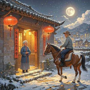 借一匹马回那年家