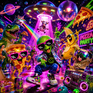 UFO Pizza Bounce