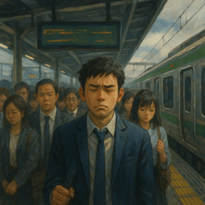 電車の遅延15分