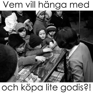 Vem vill hänga med och köpa lite godis?!