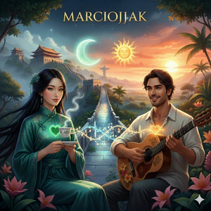 翡翠月與熱帶太陽