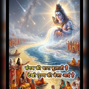 संगम की धारा बुलाती है देखो पुण्य की बेला आई है