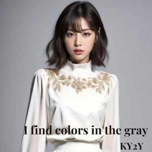 I find colors in the gray