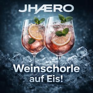 Weinschorle auf Eis