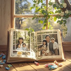 旧相册里的时光