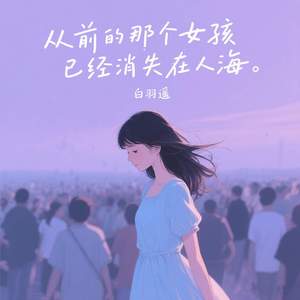从前的那个女孩已经消失在人海
