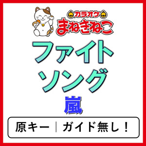 ファイトソング（カラオケ）[嵐]