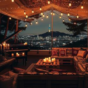 Warm Glow Above the City