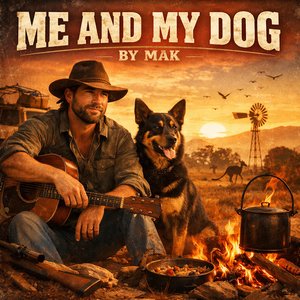 Me and My Dog — By MAK.