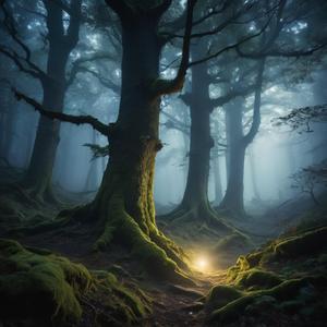 Тиша темного лісу