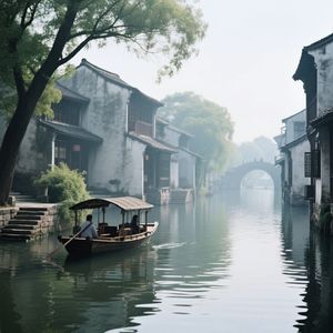 水乡寻梦（古风纯音乐）