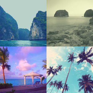 柔和的阿鲁巴岛时刻