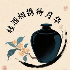 桂花兑寒霜