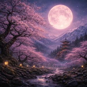 梅花、薄暮に (Baika, Hakubo ni) — Plum Blossoms at Dusk