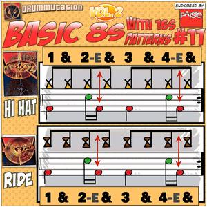 Basic 8s with 16s Patt #11 HH & Ride 60bpm