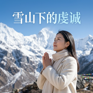 雪山下的虔诚