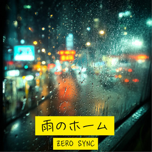 雨のホーム