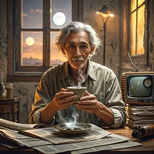 半盏残茶_无言人