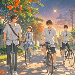 凤凰花季的永远