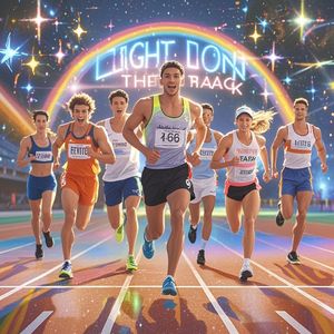 赛道上的光