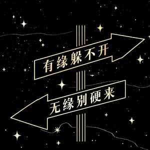 有缘躲不开 无缘别硬来